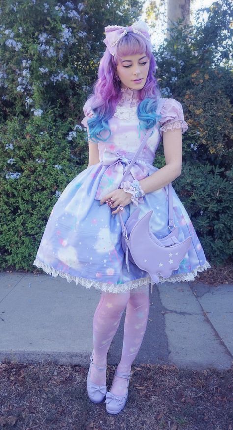 Japanese Lolita Fashion, According To, Lolita Outfits, Gyaru Fashion, Pastel Fashion, Kawaii Dress, Alt Fashion, Japanese Street Fashion, Sweet Lolita