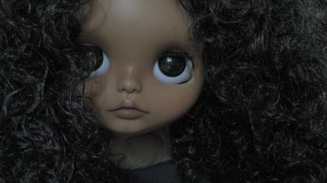 Blythe Doll, Chips, Carving, Black