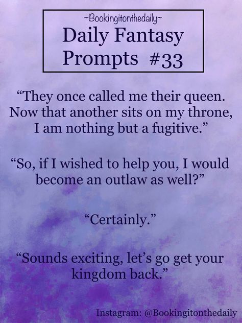 #writing #writingprompts #dialogueprompts #dailyprompts #inspiration #creativewriting #prompt #dailywritingprompts #bookingitonthedaily #dialoguewritingprompts #dialogue #writersofinstagram #writingcommunity #storyideas #storyinspiration #writinginspiration #storyprompt #writersgram #writingpromptsdaily #novelwriting #writersofig #fantasy #fantasyprompts #fantasywriting #themedprompts #fantasyinspiration #fantasynovel #writingfantasy #nobility #royalty Fantasy Prompts, Dialogue Writing, Author Tips, Writing Prompts Funny, Writing Humor, Writing Inspiration Tips, Writing Plot, Story Writing Prompts, Daily Writing Prompts