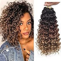 Crochet Weave Hairstyles, Deep Wave Crochet Hair, Human Hair Crochet, Curly Crochet Hair, Ocean Wave Crochet Hair, Water Wave Crochet, Crochet Hairstyles, Beach Curls, Wave Beach