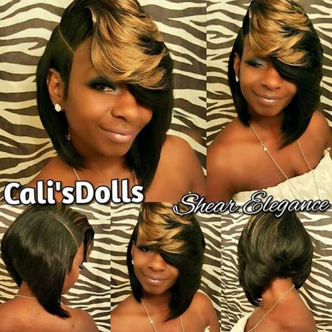 Cali Dolls Short Hairstyles, Finger Waves Natural Hair, Natural Hair Bob Cut, Short Curly Weave, Edgy Pixie Hairstyles, Weave Bob Hairstyles, Short Quick Weave Hairstyles, Short Hair Waves, Short Weave Hairstyles