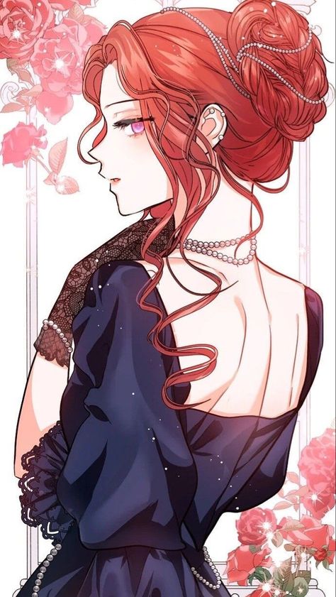 Male Lead Manhwa, Red Hair Queen, Manhwa List, Red Hair Girl, Manhwa Girl, Anime Red Hair, Stock Design, Queen Anime, Girls With Red Hair