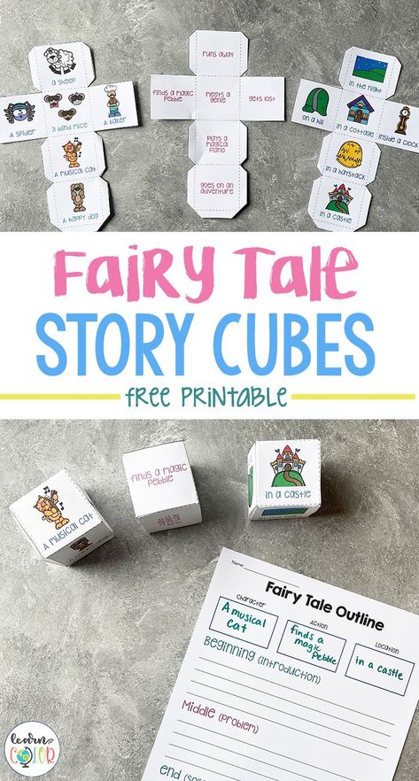 Roll For Character, Fables Activities, Fairy Tales Preschool Activities, Fairytale Lessons, Fairy Tales Preschool, Original Fairy Tales, Fairy Tale Story, Fairy Tale Writing, Fairy Tale Activities