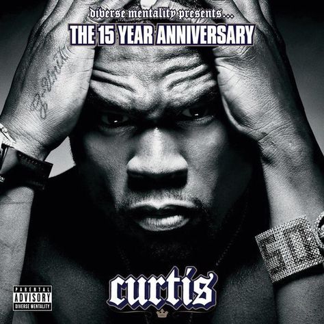 Diverse Mentality on Instagram: "Today marks 15 years since #50Cent dropped his #Curtis album ⚜️ The album sold just shy of 700,000 copies it’s first week and debuted at Number 2 on the Billboard Hot 200 album chart. Of course, charting just behind his friendly rival, #KanyeWest (@kanyewest). This day 15 years ago will always be remembered as a great day for hip hop. This album served as #TonyYayo’s first foray into A&R - @tonyyayo A&R’d this entire project front to back. The artistic di 50 Cent Albums, Tony Yayo, Shady Records, Freestyle Music, Surf Music, Rap Album Covers, I Get Money, Fifty Cent, G Unit