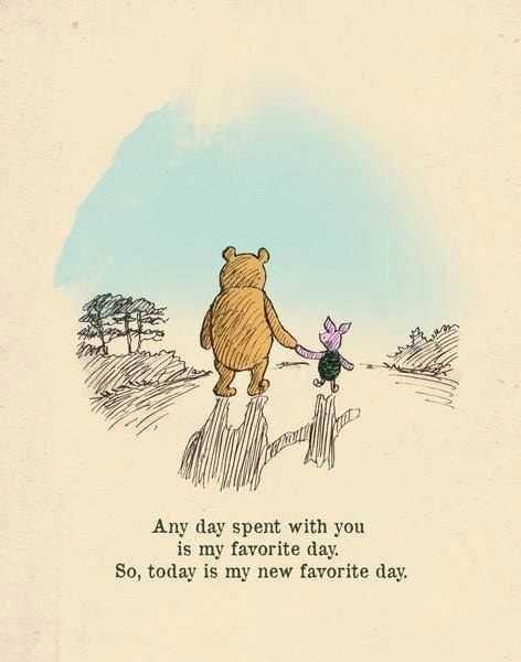 Winnie the Pooh usually hits the nail on the head when it comes to displaying love for your BFF. | What's Your Favorite Quote About Friendship? Winnie The Pooh Quotes, Pooh Quotes, Disney Quotes, Pooh Bear, Cute Quotes, Friendship Quotes, Great Quotes, Favorite Quotes, Holding Hands