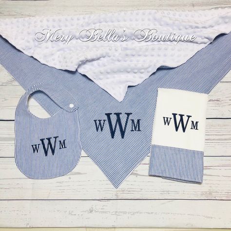 Excited to share the latest addition to my #etsy shop: Personalized Seersucker,baby blanket monogram, swaddle blanket name, seersucker blanket,baby shower gift set,monogrammed baby gift set,minky https://etsy.me/2mUQfFj #clothing #babybibs#boutiquebabygift #babyblanket Monogram Baby Blanket, Beautiful Baby Blanket, Soft Sole Baby Shoes, Baby Shower Gift Basket, Baby Monogram, Burp Cloth Set, Gender Neutral Baby Clothes, Blanket Baby, Trendy Baby