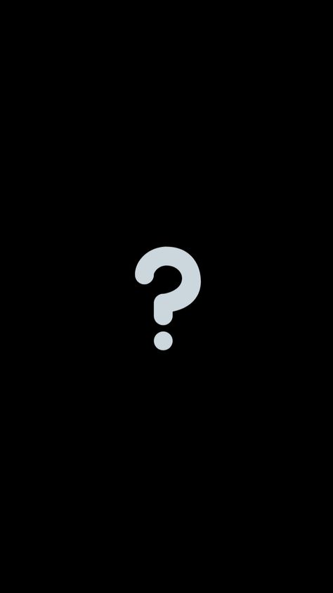 Question Mark Aesthetic, Highlight Icons, Black Aesthetic Wallpaper, Black Screen, Apple Wallpaper, Instagram Highlight Icons, Question Mark, Black Aesthetic, Aesthetic Wallpaper