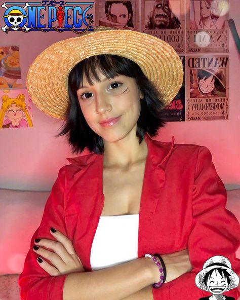 Luffy Girl Cosplay, Luffy Female Cosplay, Luffy Cosplay Female, One Piece Cosplay Luffy, Cosplay Sanji, Cosplay Zoro, Cosplay Nami, Cosplay Luffy, Cosplay Robin