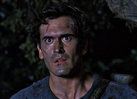 Ash Williams Pfp, Bruce Campbell Ash, Bruce Campbell Evil Dead, Bad Ash, Ash Evil Dead, Ash Williams, Horror Stuff, Bruce Campbell, Evil Dead