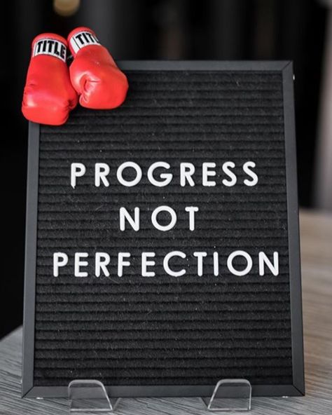 TITLE Boxing Club Kalamazoo on Instagram: “Progress > Perfection” Boxing Quotes Female, Boxing Coach Quotes, Weigh Loss Motivation, Boxing Inspiration Quotes, Boxing Girl Quotes, Title Boxing, Boxing Club, Kickboxing Memes, Progress Not Perfection