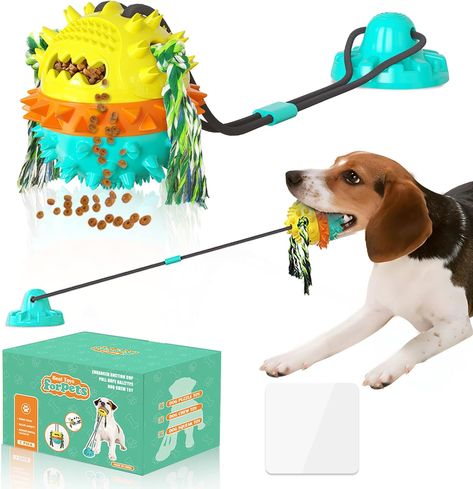 Dog Toys For Boredom, Dog Toys For Aggressive Chewers, Dog Kennel Designs, Dog Puzzle Toys, Dog Toys Indestructable, Puppy Teething, Durable Dog Toys, Dog Enrichment, Dog Teeth Cleaning