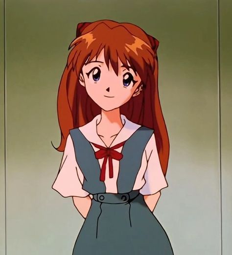 Asuka Langley Soryu, Evangelion Art, Neon Evangelion, Asuka Langley, Old Anime, Animated Icons, Neon Genesis Evangelion, Cute Anime Couples, Monster High