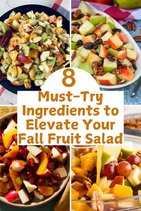 8 Must-Try Ingredients to Elevate Your Fall Fruit Salad Salad With Persimmons, Fall Fruit Salad, Persimmon Fruit, Fall Fruit, Fruit Salad Recipe, Seasonal Fruits, Fall Fruits, Seasonal Treats, Colors Of Autumn