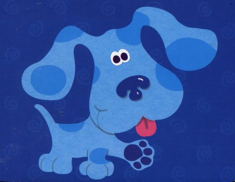 Blue Clues Drawing, Blues Clues Characters, Clue Party, Houston Art, Blue's Clues, Blue’s Clues, Blue Wallpaper Iphone, Blues Clues, Nick Jr