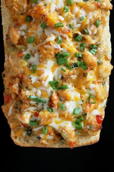 Stuffed Shrimp Bread-Creole Contessa Shrimp Bread, Stuffed Shrimp, Shrimp Toast, A Loaf Of Bread, Shrimp Seasoning, Loaf Of Bread, Shrimp Dishes, Cajun Recipes, Favorite Comfort Food