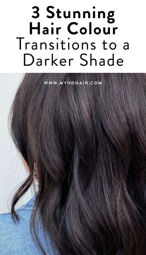 Going Darker From Blonde, Chocolate Hair Dye, Best Brunette Hair Color, Tips For Thick Hair, Wash Out Hair Color, Hair Color Placement, Natural Dark Hair, How To Darken Hair, Dark Blonde Hair Color