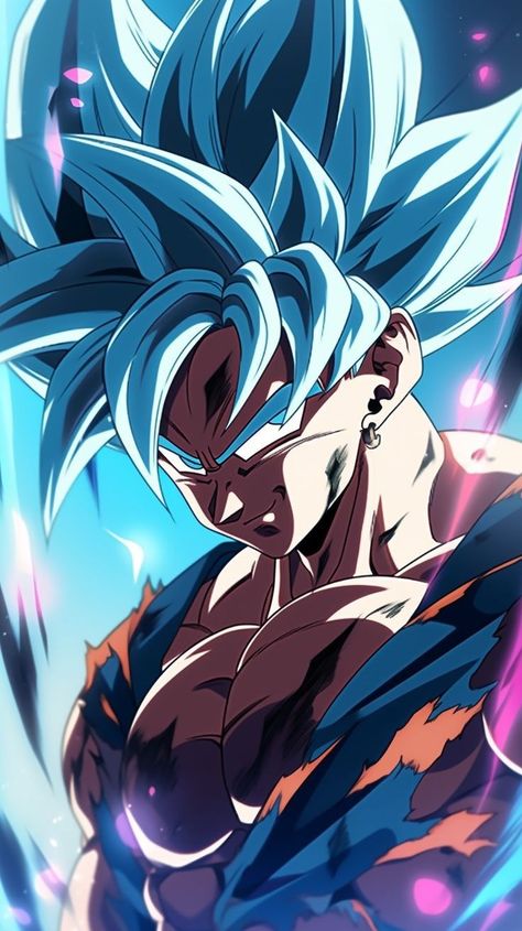 Goku Drawing, Dragon Ball Wallpaper, Dragon Ball Wallpaper Iphone, Goku Wallpaper, Ball Wallpaper, Super Saiyan Blue, Dragon Ball Painting, Dragon Ball Super Wallpapers, Dragon Ball Art Goku