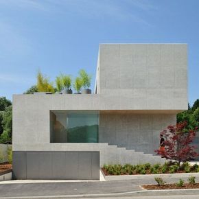 Square House, Concrete Houses, Minimal Architecture, Concrete House, Minimalist Architecture, House Architecture Design, Modern Exterior, Architectural Inspiration, Beautiful Architecture