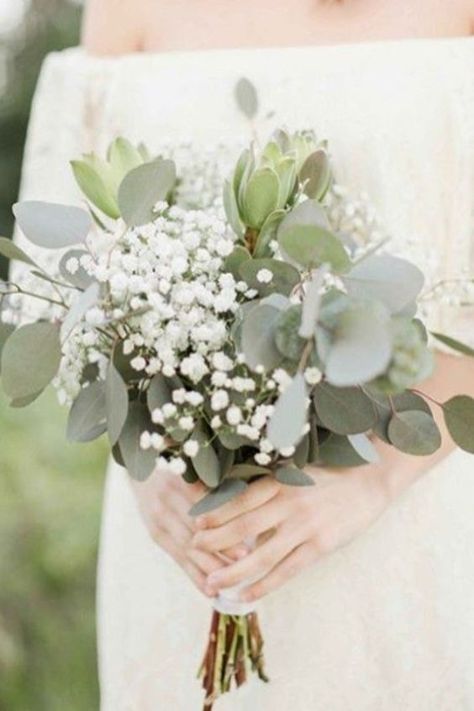 Simple Wedding Bouquets, Rustic Weddings, Bride Inspiration, Rustic Chic Wedding, Bouquet Of Flowers, Wedding Time, Greenery Wedding, Bridal Flowers, Flower Bouquet Wedding