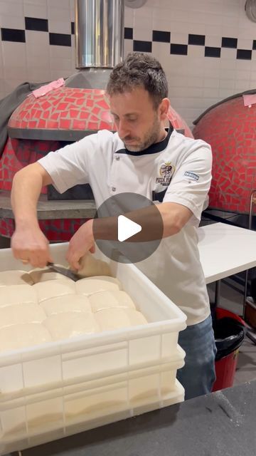 Marco Fuso on Instagram: "🌾 OUR SUPREME AT ITS FINEST: 65% hydration  Recipe below 👇🏻:  🌾 1kg SUPREME flour @mfp_pizza_flour  💦 650ml water  2gr fresh yeast (or 1gr dried yeast) 🧂 30gr salt  1: When the dough it’s ready transfer it into a container and leave it to rest for 20 hours at 16/20 degrees temperature 2: next day get the dough, cut the required sizes, ball it up and let it rest for 6 hours or 24h in the fridge 3: take it out 1/2 hours before starting to make pizzas  and enjoy our flour at its finest 🍕  😎 Ready for it? Save the video and follow for more  #pizzalover #pizzatime #pizzalove #pizzaforever #makingpizza #pizzachef #margheritapizza #pizzapizzapizza #neapolitanpizza" Bulk Pizza Dough Recipe, Pizza Dough Large Batch, Caputo 00 Pizza Dough Recipe, Active Dry Yeast Pizza Dough, Publix Pizza Dough, Overnight Pizza Dough, Italian Pizza Dough Recipe, Perfect Homemade Pizza, Fast Pizza