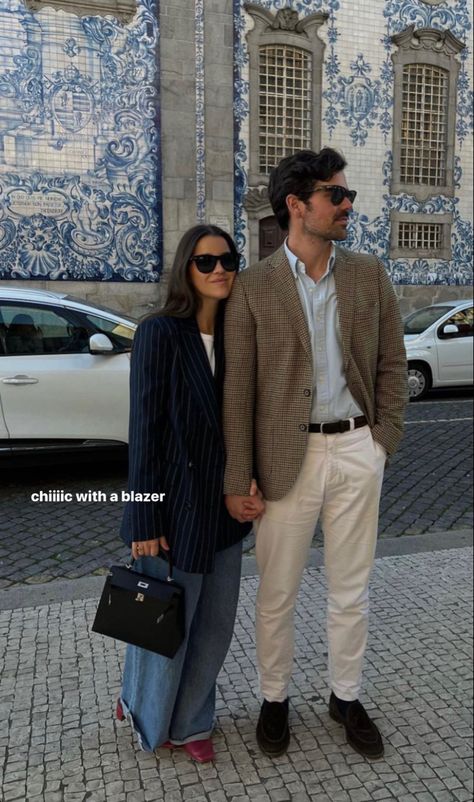 Spain Men Outfits, Well Dressed Couple, Couple Old Money Style, Old Money Mens Style, Old Money Men Outfit, Couple Fits, Stylish Couple, The Love Club, My Relationship