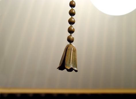 How to Fix a Pull Chain for a Light When it Is Stuck Pull Chain Light Fixture, Light Chain, Hanging Light Fixtures, Stop Working, Pull Chain, Vintage Vogue, Ceiling Fans, Light Fixture, Fix It