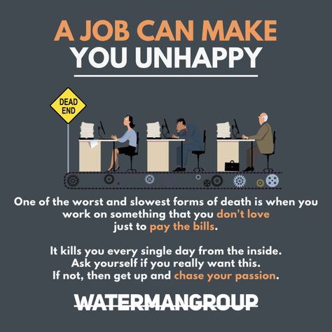 A dead-end job can damage your motivation, energy, and most of all it steals your time! Time is our most valuable currency so make sure you’re using it doing things that you love and are passionate about. Dead End Job, Poet Quotes, Job Quotes, Yes I Will, Dead End, Dead Ends, Time Time, Meaningful Life, Dont Love