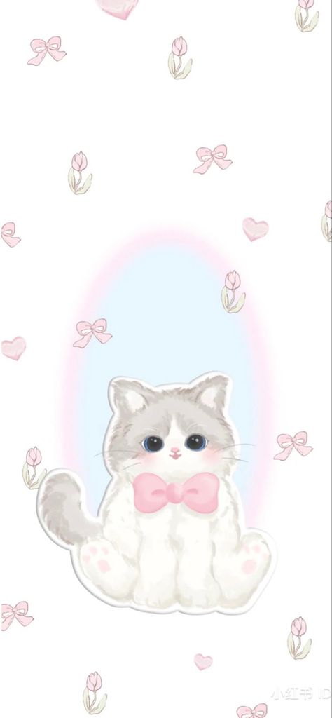 [💌] creds to xiaohongshu ID: ykacm123. Couqqete Wallpaper, Cute Kittens Wallpaper, Cat Pink Wallpaper, Phone Wallpaper Homescreen, Pink Cat Wallpaper, Cat Lockscreen, Tartan Wallpaper, Phone Wallpapers Vintage, Kitten Wallpaper