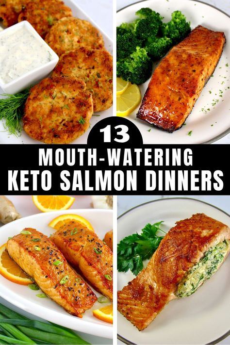 Salmon is a quintessential protein for the Keto diet. It's loaded with healthy fats and benefits, and the best part is there are so many ways to prepare it. Whether you like it baked, broiled, air fried or glazed, there is something for everyone, even your pickiest eaters! Salmon Dinners, Salmon Piccata, Maple Glazed Salmon, Salmon Glaze Recipes, Keto Salmon, Low Carb Casseroles, Salmon Dinner, Pan Seared Salmon, Seared Salmon