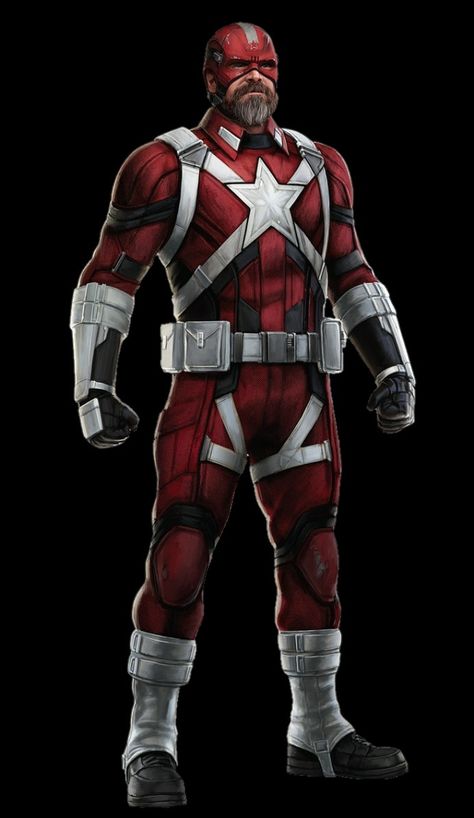 Red Guardian Marvel, Red Guardian, Superhero Comics Art, Marvel Concept Art, Marvel Character Design, Avengers Alliance, Marvel Venom, Spectacular Spider Man, Marvel Toys