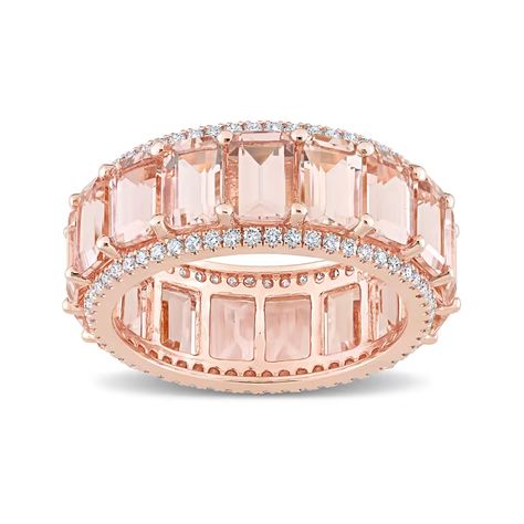 Morganite Band Ring, Morganite Wedding Band, Rose Gold Eternity Band, Harvest Dinner, Sapphire Eternity Band, Wide Wedding Bands, Morganite Pendant, Diamond Chandelier Earrings, High Jewelry Ring