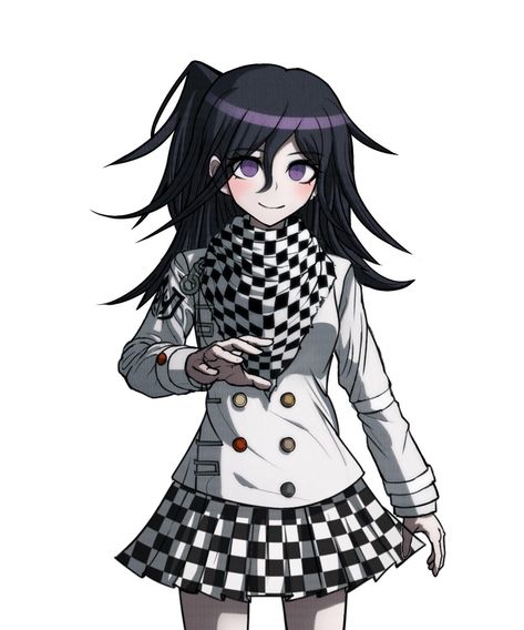 Genderbend Kokichi, Fem Kokichi, Female Kokichi, Danganronpa Genderbend, Danganronpa Sprite Edits, Danganronpa Sprites, Kokichi Oma, Kokichi Ouma, Danganronpa Memes