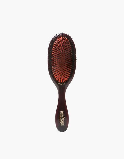 Sensitive Hair Brush Bristle Hair Brush, Boar Bristle Hair Brush, Mason Pearson, Hair Care Regimen, Washing Hair, Bad Hair, Wet Hair, Hair Care Tips, Grow Hair