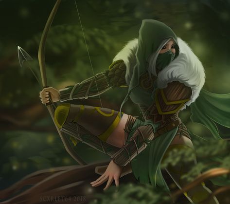 Kerillian, Scxrlet 64 on ArtStation at https://www.artstation.com/artwork/6avD1V Forest Elves, Fb Games, Witch Hunter, For The Emperor, Forest Elf, Wood Elf, 40k Art, 40k Artwork, Warhammer Art