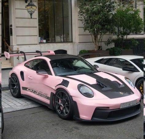 Porshe Gtr4 Rs, Pink Porsche, Pretty Bike, Fancy Cars, Pink Car, Classy Cars, Porsche Cars, Pretty Cars, Cars Organization