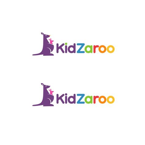 Logo for new Kids Apparel brand -- KidZaroo!! by m-art Kids Apparel Logo, Kangaroo Logo, Apparel Logo, Store For Kids, Cute Logo, Pet Resort, Kangaroo Island, Apparel Brand, Clothing Logo