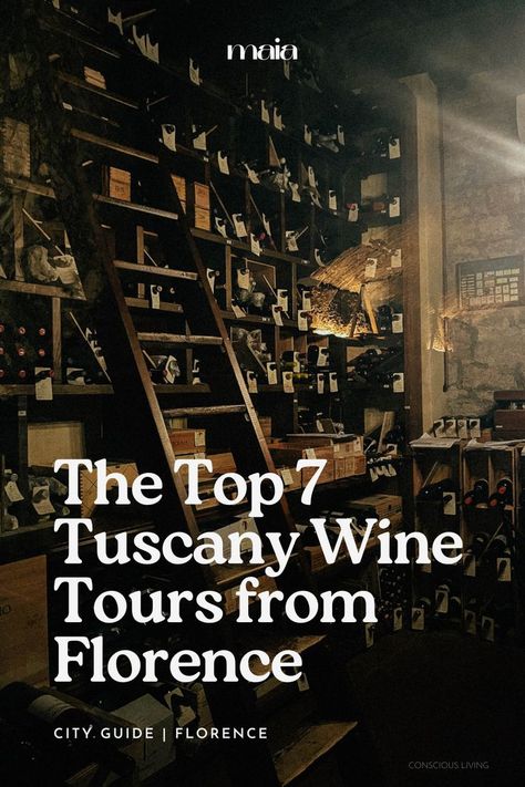 Explore the best Tuscany wine tours from Florence and indulge in the renowned flavors of the region's vineyards. From sipping vino in medieval castles to off-roading in a 4x4 discover the best tours to book today. For all things Florence Italy, head to the florence italy travel guide on Maia Conscious Living Now! Tuscany Wine Tour, Tuscany Vineyard, Florence Travel Guide, Tuscany Wine, Florence Italy Travel, Florence City, Vineyard Tour, Florence Travel, Medieval Castles