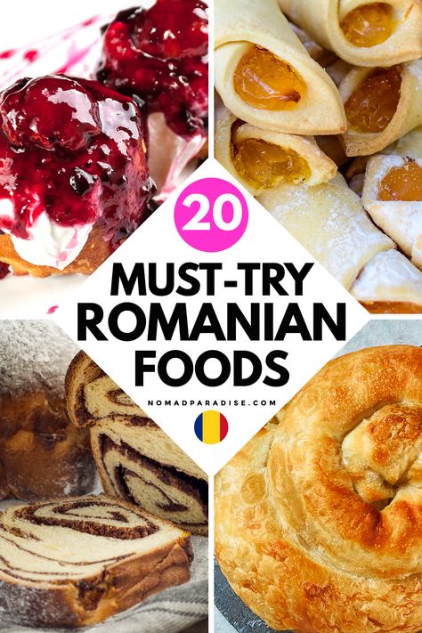 Romanian Food Traditional, Travel Eastern Europe, Romania Food, Romanian Desserts, Eastern European Recipes, Foods To Try, Around The World Food, Romania Travel, Traeger Recipes