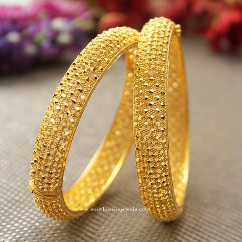 Broad Gold Bangles from Manubhai Jewellers, Broad Gold Bangle Designs, Big Gold Bangle New Designs, Latest Model Big Gold Bangle Designs. New Model Gold Bangles Designs, Gold Broad Bangles Design, Gold Bangles Designs Latest, Bangals Design In Gold Latest, Bangels Models Gold, Bangles Jewelry Designs Gold Latest, Gold Kangan Design Latest, Gold Bangals Design Latest, Manubhai Jewellers