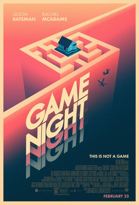 Game Night Game Night Decorations, Game Night Snacks, John Francis Daley, Kyle Chandler, Couples Game Night, Game Night Parties, Trendy Games, Night Film, 2018 Movies