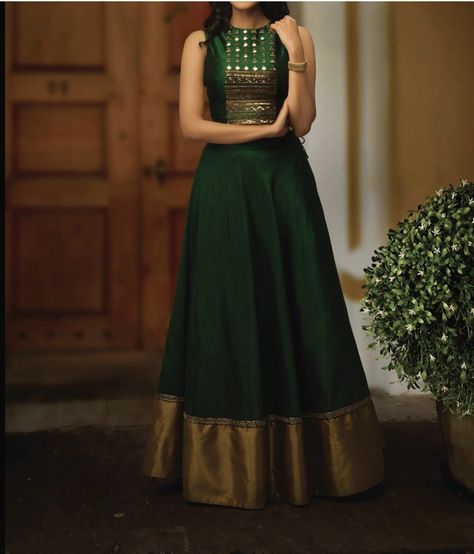 Silk Saree Into Anarkali, Outfit From Old Silk Saree, Anarkali Dress From Old Silk Saree, Old Silk Saree Gown Design, Reuse Silk Saree, Lehengas From Old Sarees, Gown Designs From Old Saree, Gorget Saree Dress Design Ideas, Dress Using Old Saree