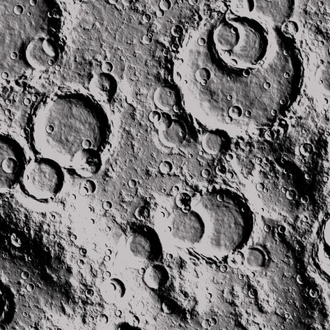 craters Moon Surface Drawing, Moons Surface, Moon Swatch, Lunar Surface, Moon Texture Art, Craters On The Moon, Moon Texture, Full Moon Close Up, Impact Crater