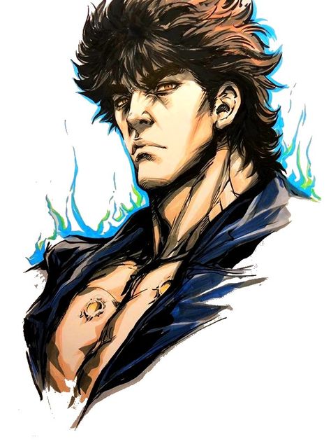 Kenshiro Fanart, Sketchy Paintings, Ken Shiro, Avengers Vs Justice League, Japanese Superheroes, Japanese Animation, Fantasy Concept Art, Arte Fantasy, Star Art