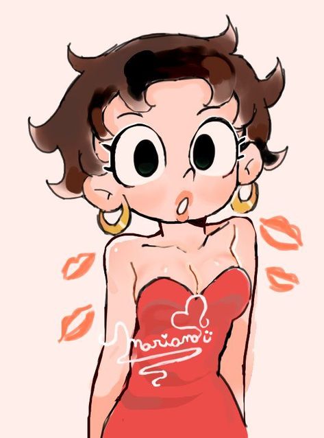 Betty Boop Fanart, Jessica Rabbit Cartoon, Old Cartoon Characters, Betty Boop Classic, Oswald The Lucky Rabbit, Betty Boop Art, Gravity Falls Art, Retro Graphics, What The Hell