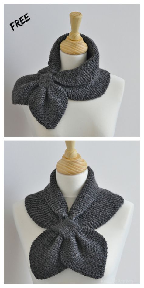 Knit Leaf Neck Scarf Free Knitting Patterns - Knitting Pattern Easy Scarf Knitting Patterns, Heart Scarf, Knit Heart, Crochet Neck Warmer, Knitting Patterns Free Scarf, Knitted Heart, Miss Marple, Free Scarf, Heart To Heart