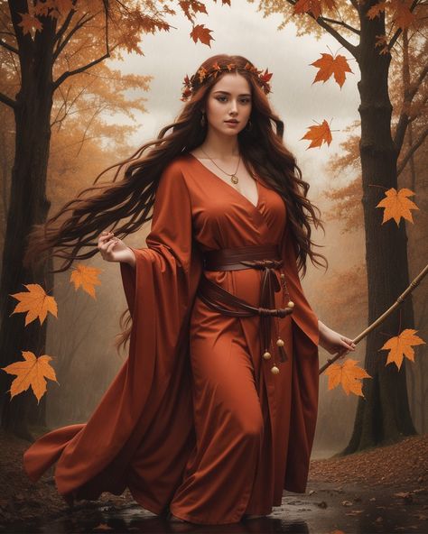 Autumn Elf, Autumn Witch, Ren Fair, Halloween Autumn, Autumn Thanksgiving, Dress Up Costumes, Witch Art, Character Portraits, Fall Halloween