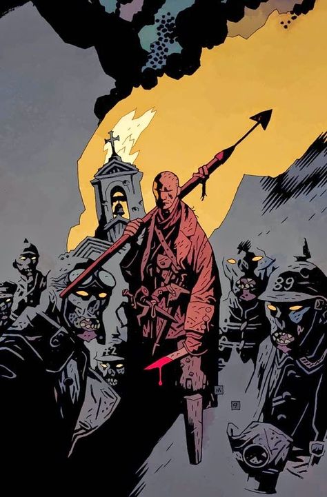 Christian Literature, Mike Mignola Art, Mike Mignola, Graphic Novel Art, Bd Comics, Jules Verne, Dark Horse Comics, Steampunk Art, Wow Art