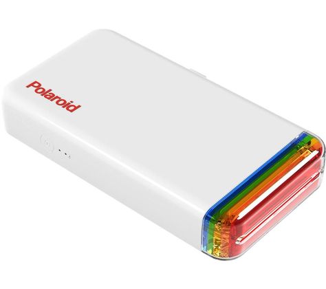 Buy POLAROID Hi-Print 2x3 Photo Printer - White | Free Delivery | Currys Polaroid Printer, Kodak Printer, Mobile Stickers, Hp Sprocket, Polaroid Originals, Portable Photo Printer, Mini Polaroid, Portable Printer, Mini Photo