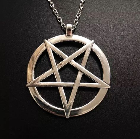 Satanic Symbol, Satanic Pentagram, Inverted Pentagram, Pentagram Necklace, Pentagram Pendant, Bracelet Viking, Symbol Necklace, Dope Jewelry, Necklace Chain Lengths