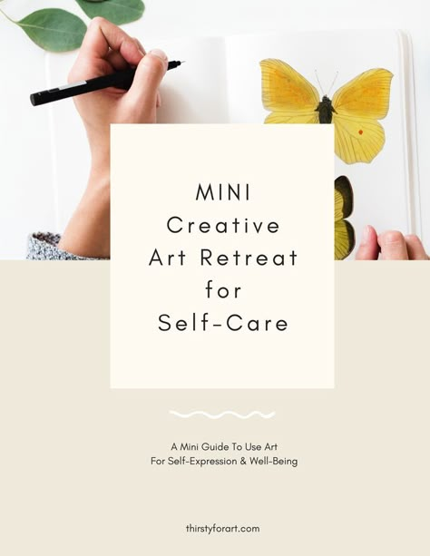 Art Retreat, Creative Arts Therapy, Creative Retreat, Art Therapy Projects, Art Retreats, Therapeutic Art, Relaxing Art, Art Therapy Activities, Mindfulness For Kids